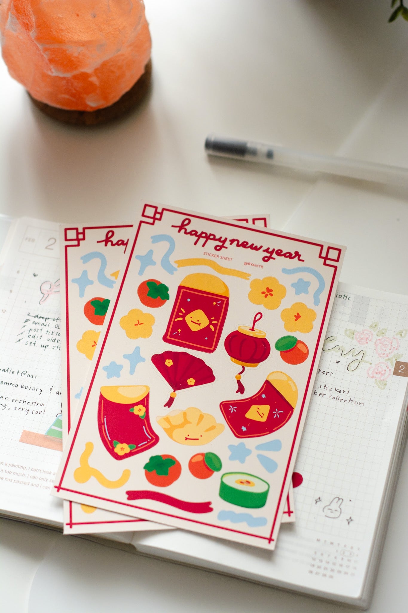 Lunar New Year Sticker Sheet